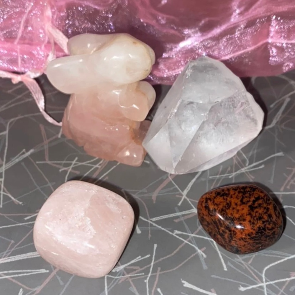 Crystals and bracelets